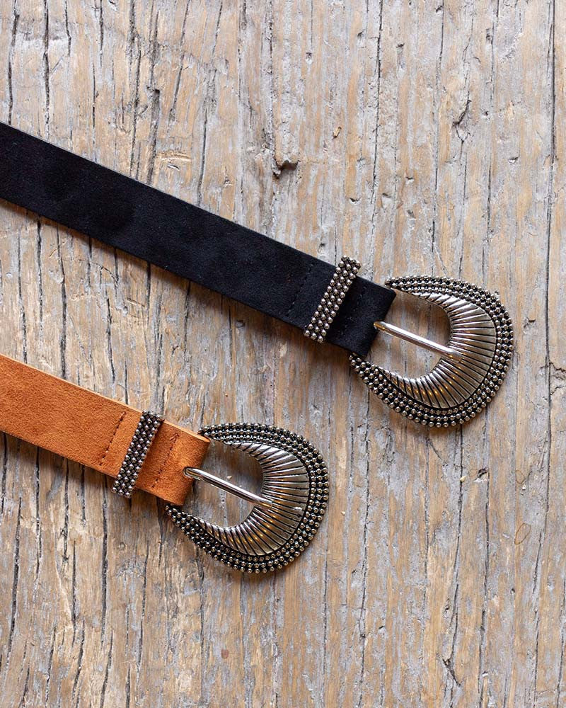 Ceinture Western Cognac